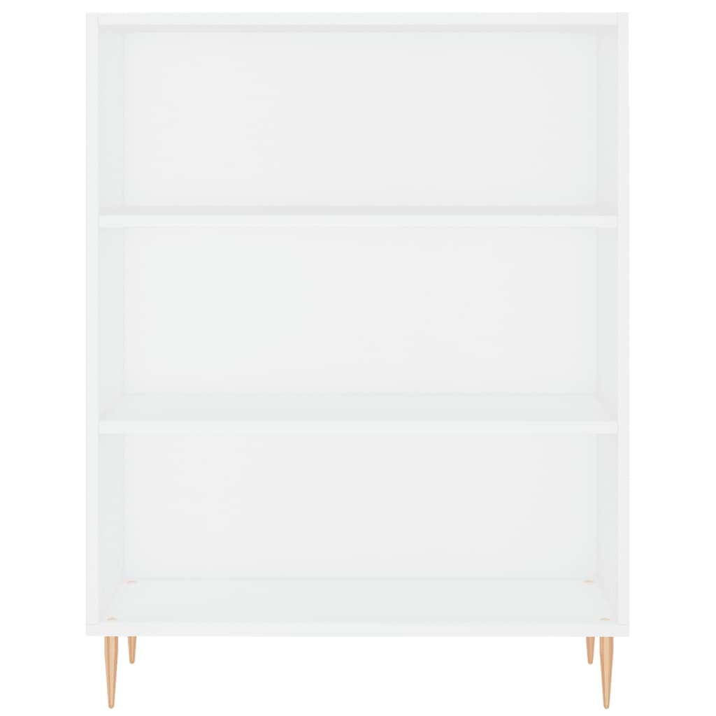 Credenza Bianca 69,5x34x180 cm in Legno Multistrato 3196059