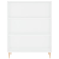 Credenza Bianca 69,5x34x180 cm in Legno Multistrato 3196059