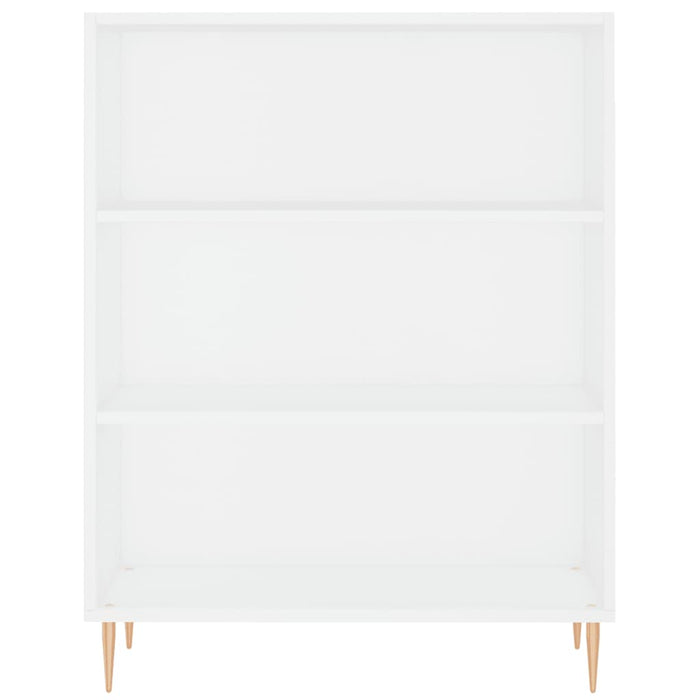 Credenza Bianca 69,5x34x180 cm in Legno Multistrato 3196059