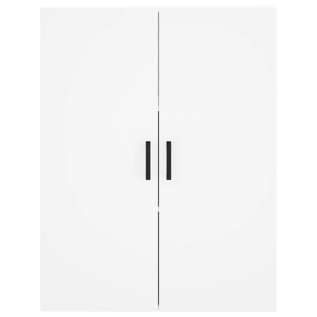 Credenza Bianca 69,5x34x180 cm in Legno Multistrato 3196067