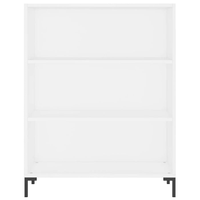 Credenza Bianca 69,5x34x180 cm in Legno Multistrato 3196067