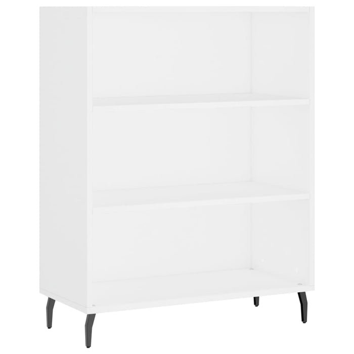 Credenza Bianca 69,5x34x180 cm in Legno Multistrato 3196083