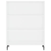 Credenza Bianca 69,5x34x180 cm in Legno Multistrato 3196083