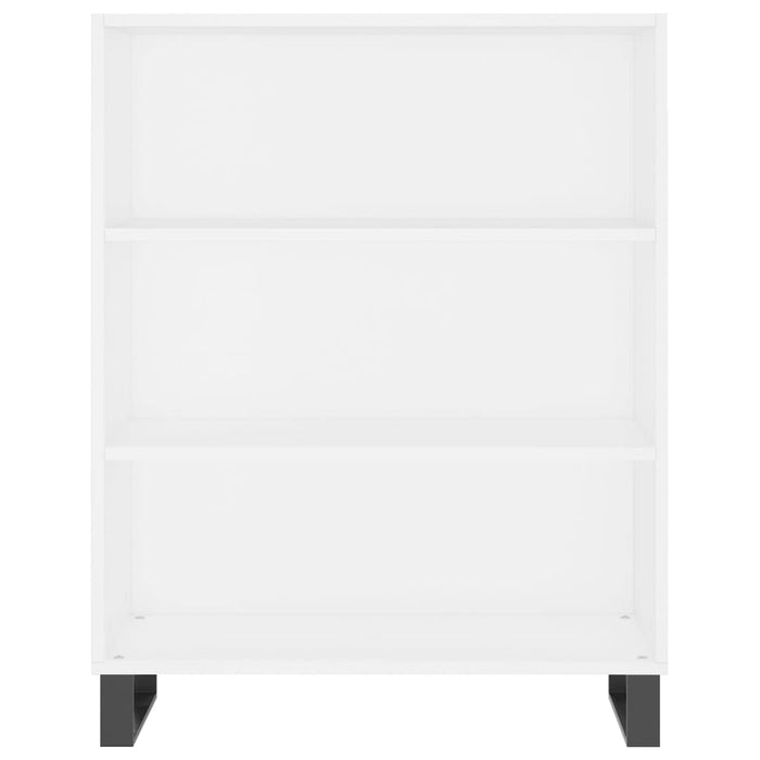 Credenza Bianca 69,5x34x180 cm in Legno Multistrato 3196091