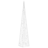 Cono di Luce di Natale 30 LED Bianco Caldo 60 cm in Acrilico 356282