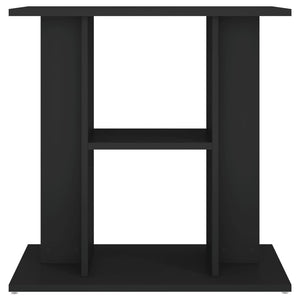 Supporto per Acquario 60x30x60 cm in Legno Multistrato Nero 833568