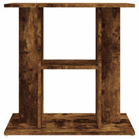 Supporto per acquario in rovere affumicato 60x30x60 cm in legno ingegnerizzato 833572
