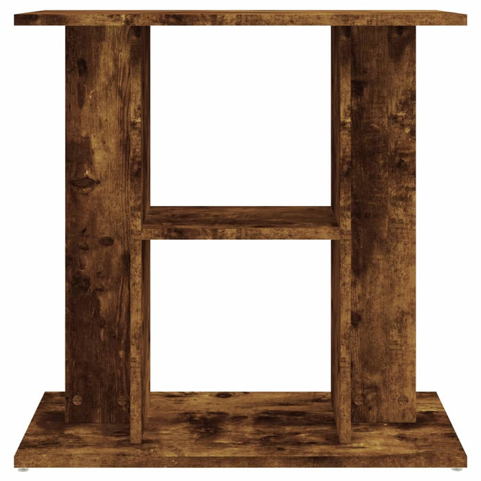 Mobiletto portaoggetti per acquario 60 x 30 x 60 cm in legno ingegnerizzato marrone 02_0045056