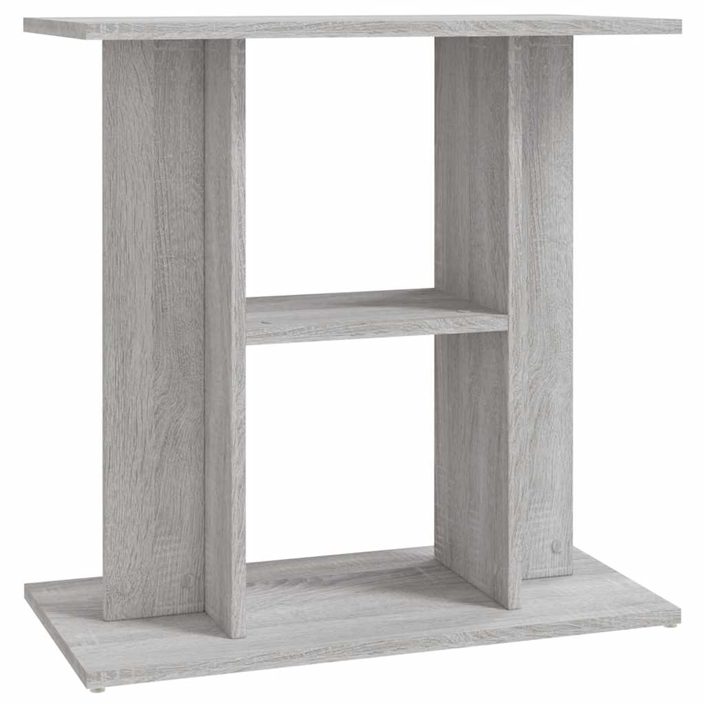 Supporto per acquario Grigio Sonoma 60x30x60 cm in legno ingegnerizzato 833573