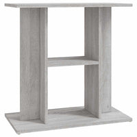 Supporto per acquario Grigio Sonoma 60x30x60 cm in legno ingegnerizzato 833573