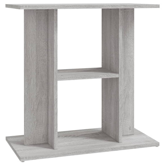 Mobiletto portaoggetti per acquario Sonoma 60 x 30 x 60 cm in legno ingegnerizzato grigio 02_0045088