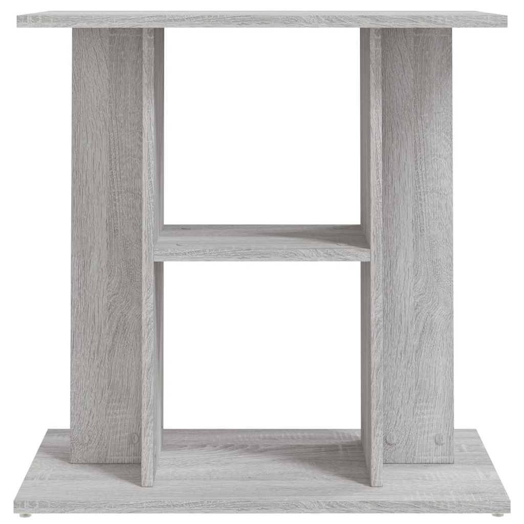 Supporto per acquario Grigio Sonoma 60x30x60 cm in legno ingegnerizzato 833573