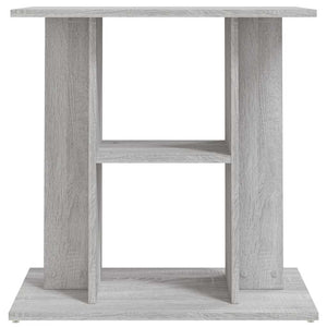 Supporto per acquario Grigio Sonoma 60x30x60 cm in legno ingegnerizzato 833573