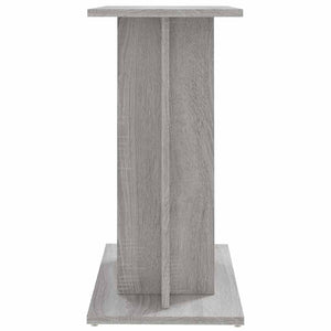 Supporto per acquario Grigio Sonoma 60x30x60 cm in legno ingegnerizzato 833573
