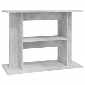 Supporto per acquario in cemento grigio 80x35x60 cm in legno ingegnerizzato 833579