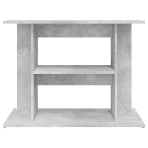 Supporto per acquario in cemento grigio 80x35x60 cm in legno ingegnerizzato 833579