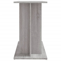 Supporto per acquario Grigio Sonoma 80x35x60 cm in legno ingegnerizzato 833581