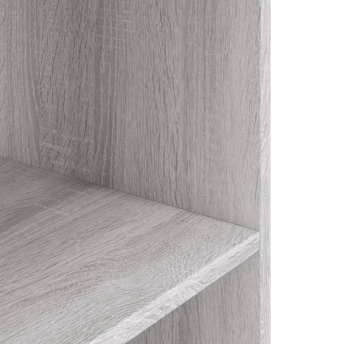 Mobiletto portaoggetti per acquario Sonoma 80 x 35 x 60 cm in legno ingegnerizzato grigio 02_0045092