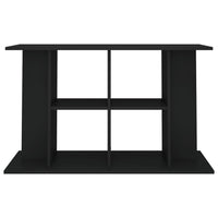 Supporto per Acquario 100x40x60 cm in Legno Multistrato Nero 833584