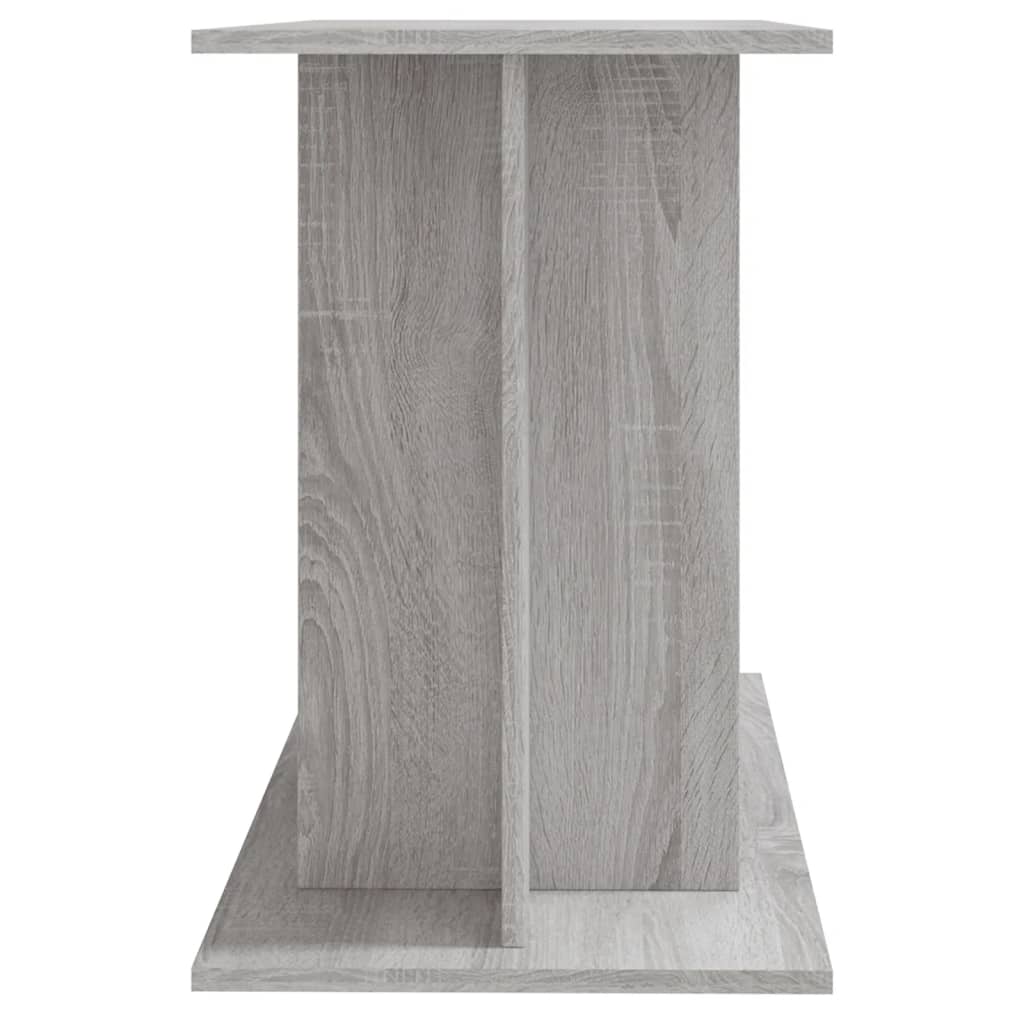 Supporto Acquario 100x40x60 cm Legno Multistrato Grigio Sonoma 833589