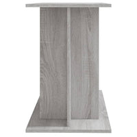 Supporto Acquario 100x40x60 cm Legno Multistrato Grigio Sonoma 833589