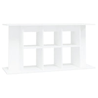 Supporto per Acquario 120x40x60 cm in Legno Multistrato Bianco 833591