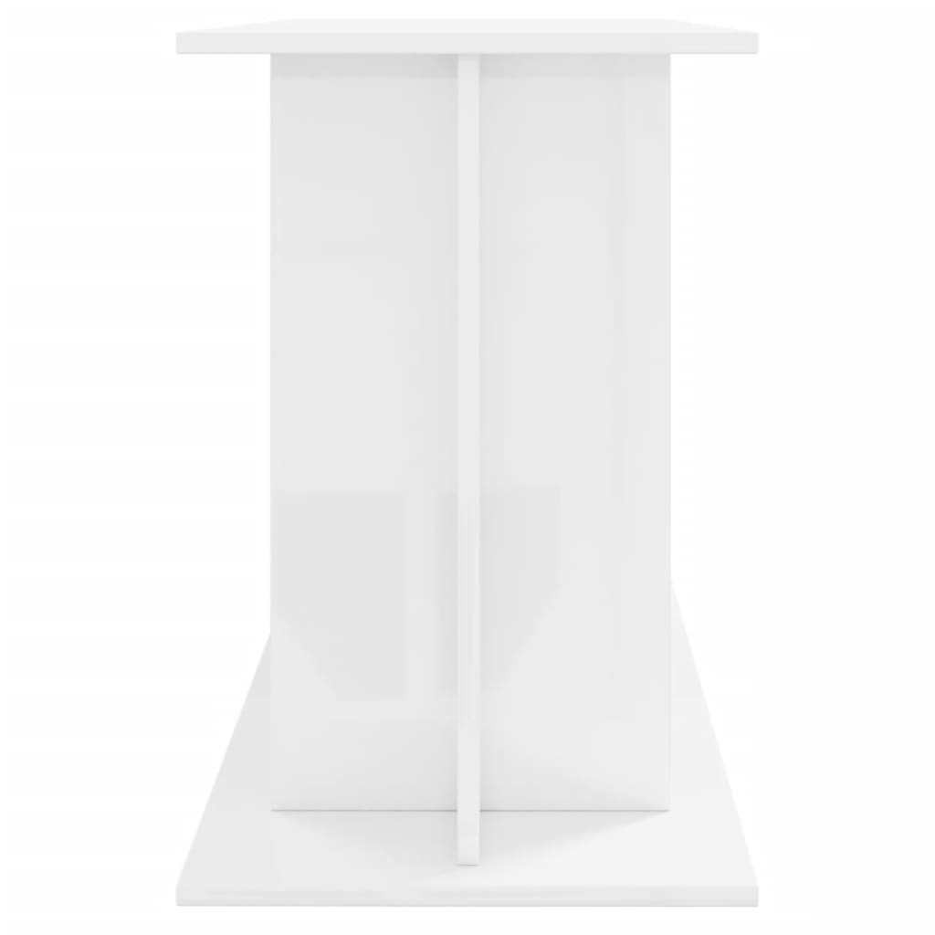 Supporto per acquario lucido 120 x 40 x 60 cm in legno ingegnerizzato bianco 02_0044698
