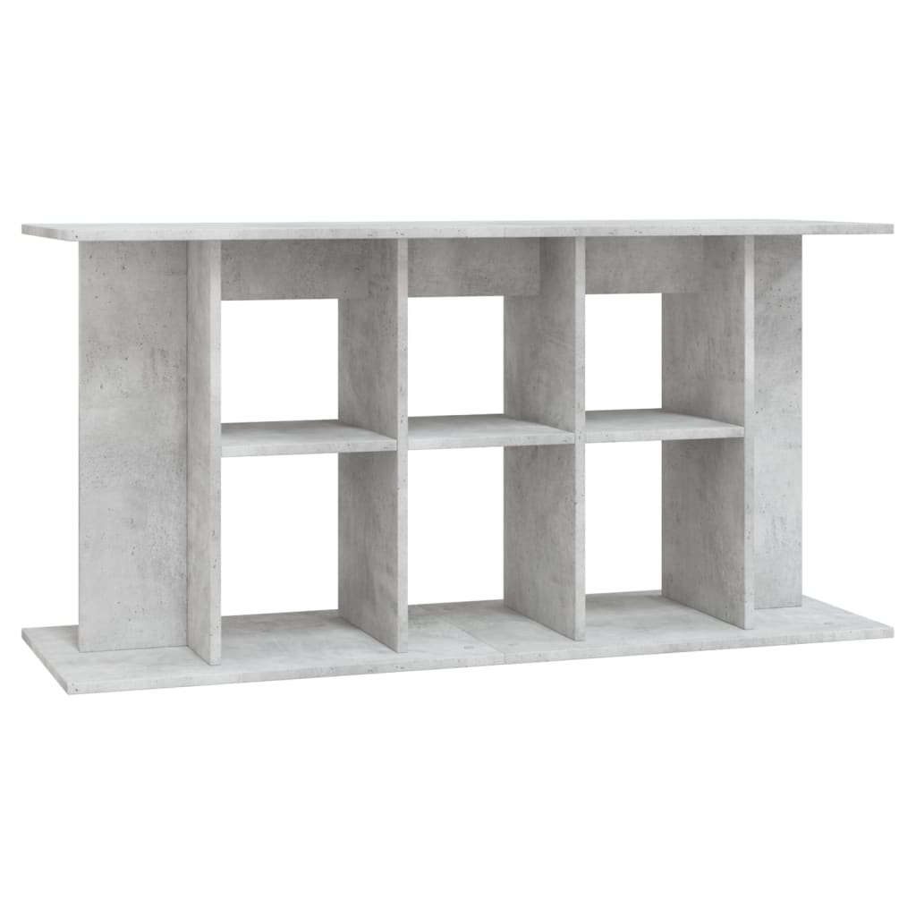 Mobiletto portaoggetti per acquario 120 x 40 x 60 cm in legno ingegnerizzato grigio 02_0045049