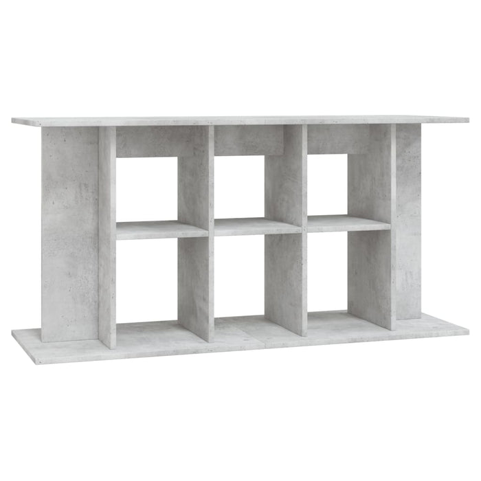 Mobiletto portaoggetti per acquario 120 x 40 x 60 cm in legno ingegnerizzato grigio 02_0045049