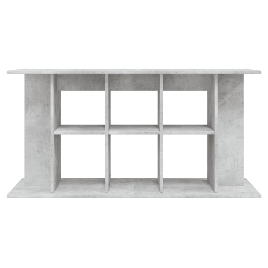 Mobiletto portaoggetti per acquario 120 x 40 x 60 cm in legno ingegnerizzato grigio 02_0045049