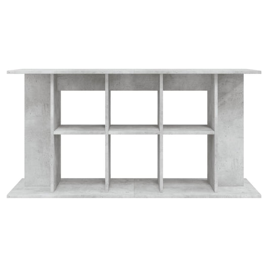 Mobiletto portaoggetti per acquario 120 x 40 x 60 cm in legno ingegnerizzato grigio 02_0045049
