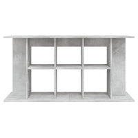 Supporto per acquario in cemento grigio 120x40x60 cm in legno ingegnerizzato 833595