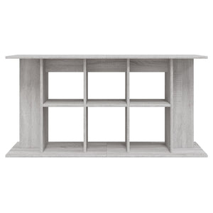 Mobiletto portaoggetti per acquario Sonoma 120 x 40 x 60 cm in legno ingegnerizzato grigio 02_0045086