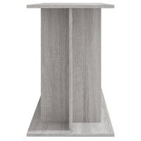 Supporto Acquario 120x40x60 cm Legno Multistrato Grigio Sonoma 833597