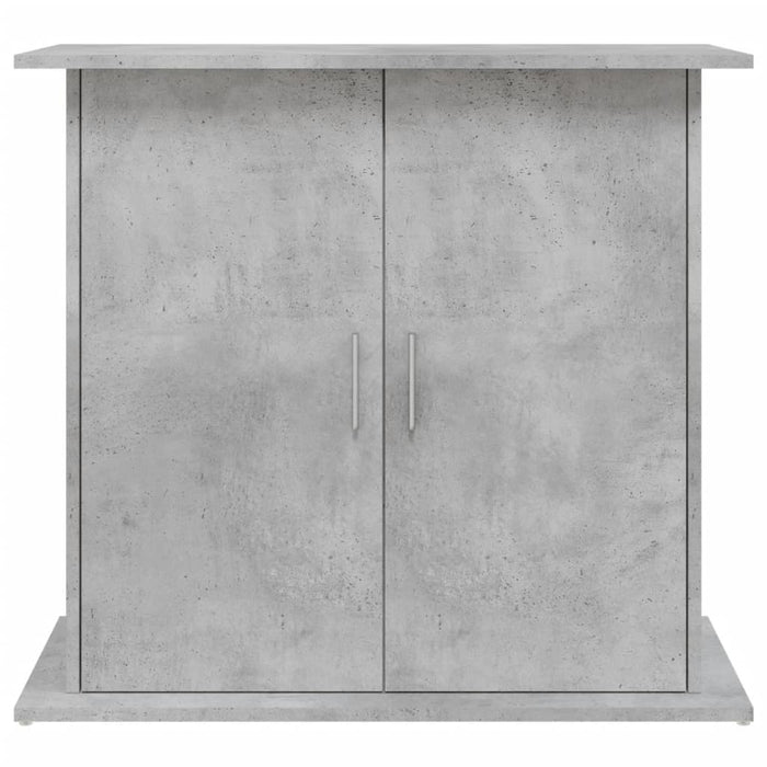 Supporto per acquario in cemento grigio 81x36x73 cm in legno ingegnerizzato 833603