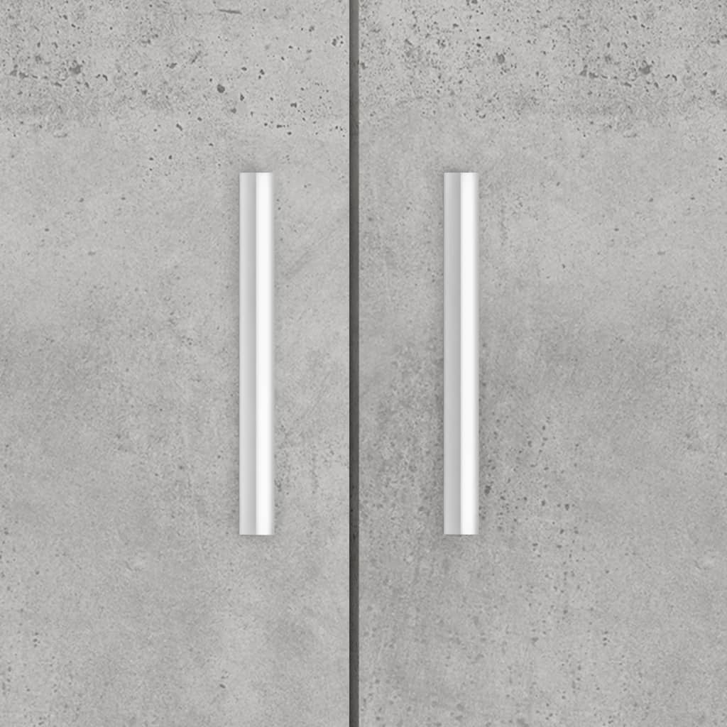 Supporto per acquario in cemento grigio 81x36x73 cm in legno ingegnerizzato 833603