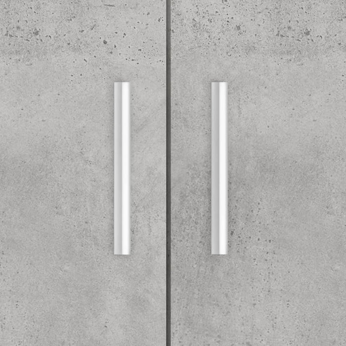 Supporto per acquario in cemento grigio 81x36x73 cm in legno ingegnerizzato 833603