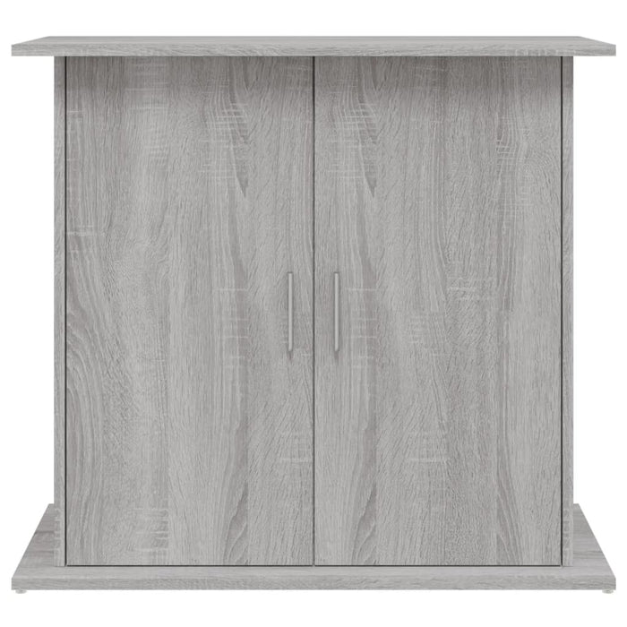 Mobiletto portaoggetti per acquario Sonoma 81 x 36 x 73 cm in legno ingegnerizzato grigio 02_0045095