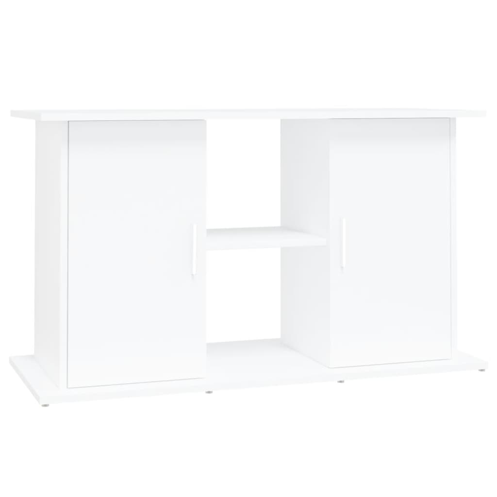Mobiletto portaoggetti per acquario 101 x 41 x 58 cm in legno ingegnerizzato bianco 02_0045039