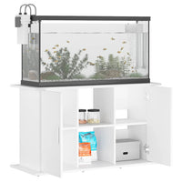 Supporto per Acquario 101x41x58 cm in Legno Multistrato Bianco 833607