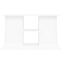 Mobiletto portaoggetti per acquario 101 x 41 x 58 cm in legno ingegnerizzato bianco 02_0045039