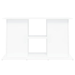 Mobiletto portaoggetti per acquario 101 x 41 x 58 cm in legno ingegnerizzato bianco 02_0045039