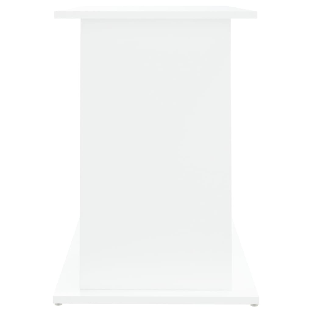 Mobiletto portaoggetti per acquario 101 x 41 x 58 cm in legno ingegnerizzato bianco 02_0045039