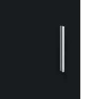 Mobiletto portaoggetti per acquario 101 x 41 x 58 cm in legno ingegnerizzato nero 02_0045045