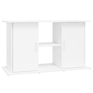 Supporto Acquario 101x41x58 cm Legno Multistrato Bianco Lucido 833609
