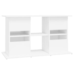 Supporto Acquario 101x41x58 cm Legno Multistrato Bianco Lucido 833609