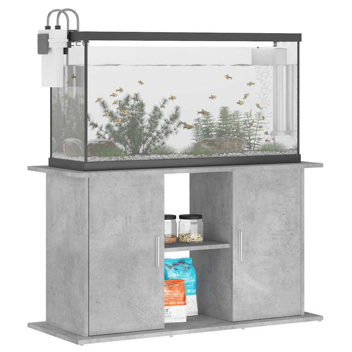Supporto per acquario in cemento grigio 101x41x58 cm in legno ingegnerizzato 833611