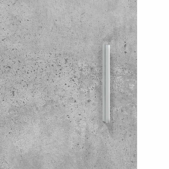 Supporto per acquario in cemento grigio 101x41x58 cm in legno ingegnerizzato 833611