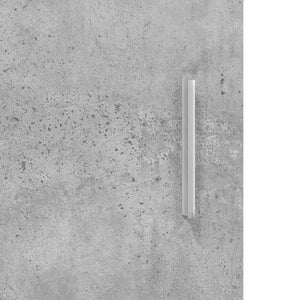 Mobiletto portaoggetti per acquario 101 x 41 x 58 cm in legno ingegnerizzato grigio 02_0045044