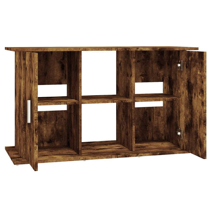 Mobiletto portaoggetti per acquario 101 x 41 x 58 cm in legno ingegnerizzato marrone 02_0045042
